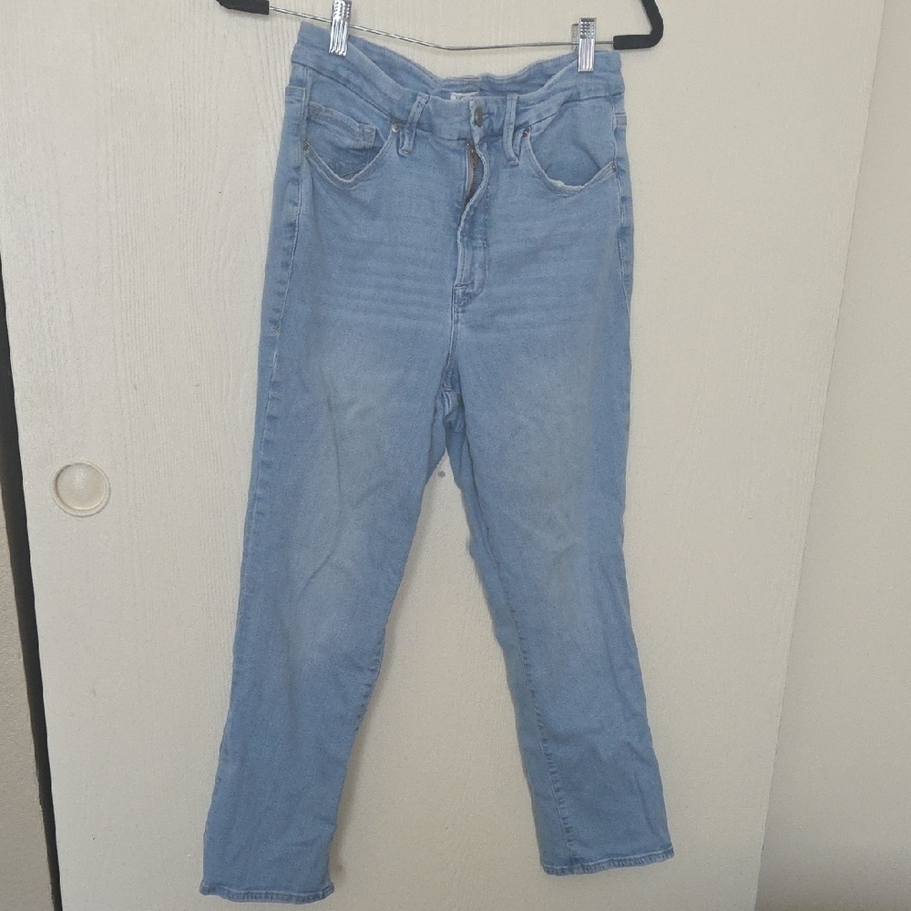 High Rise Skinny Crop Tummy Control